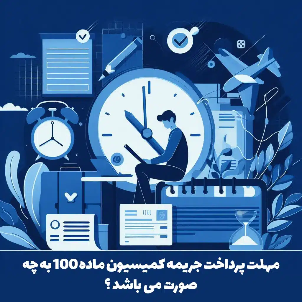 مهلت پرداخت جریمه کمیسیون ماده 100