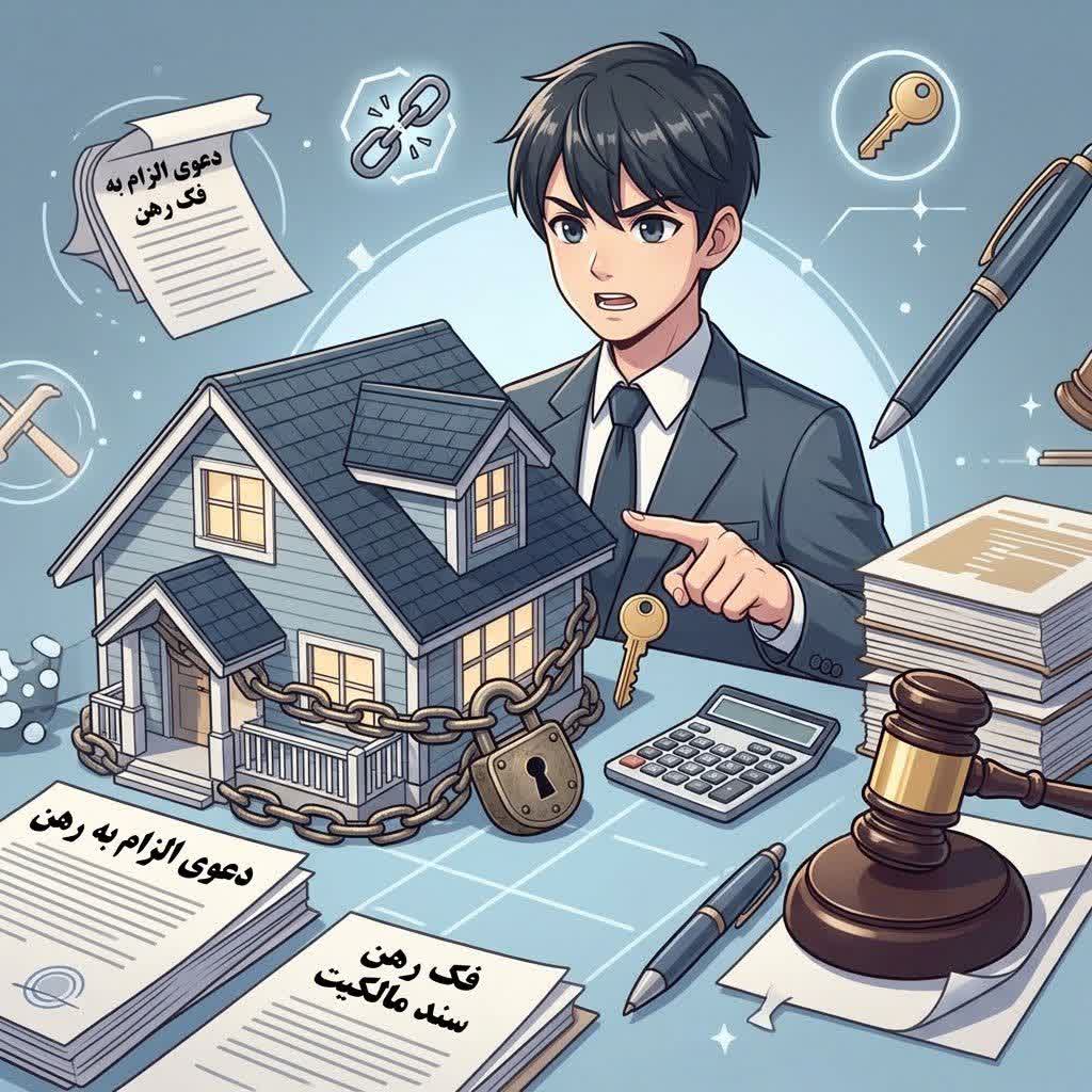 الزام به فک رهن